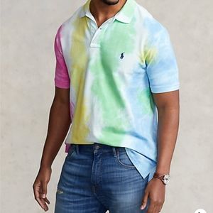 Polo ralph lauren big and tall new polo shirt 3xlt tye die